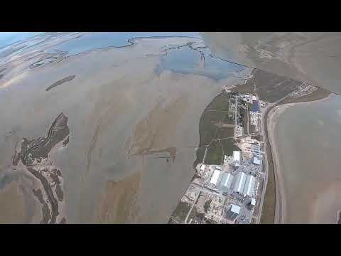 Flyover take off from GoPro, (wide view)