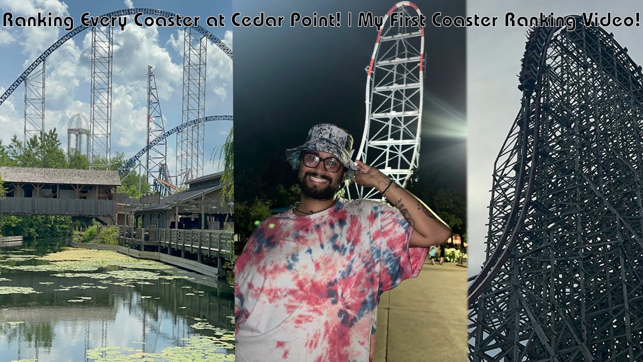 Ranking Every Coaster at Cedar Point! | My First Coaster Ranking Video!
