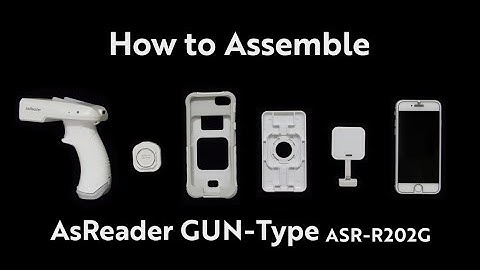 How to Assemble AsReader GUN-Type(ASR-202G) + AsLock