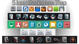 5 Icons Pack para 7tsp