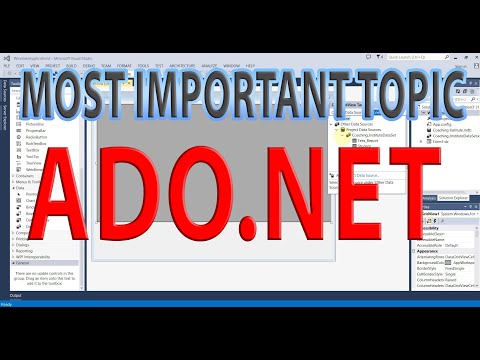ADO.NET!MOST IMPORTANT TOPIC IN VB.NET!!! 🔥🔥PART -1!!!🔥🔥HOW TO CONNECT DATA WITH FORM BY OPTIONS!🔥🔥🔥