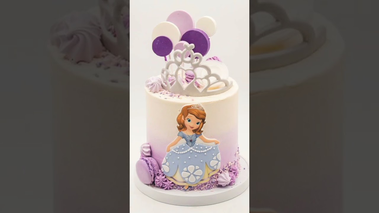 Sofia the first cake design/ideas/decoration for birthday cake