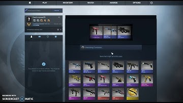 CS:GO loot box opening