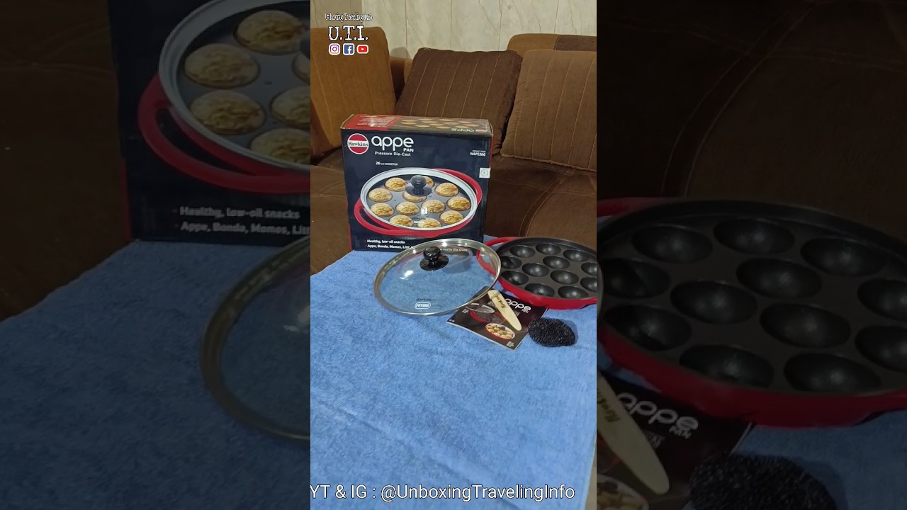 Hawkins Appe Pan Pressure Die-Cast Cooks SuperFast on Gas & in the Oven NAPE26G | 