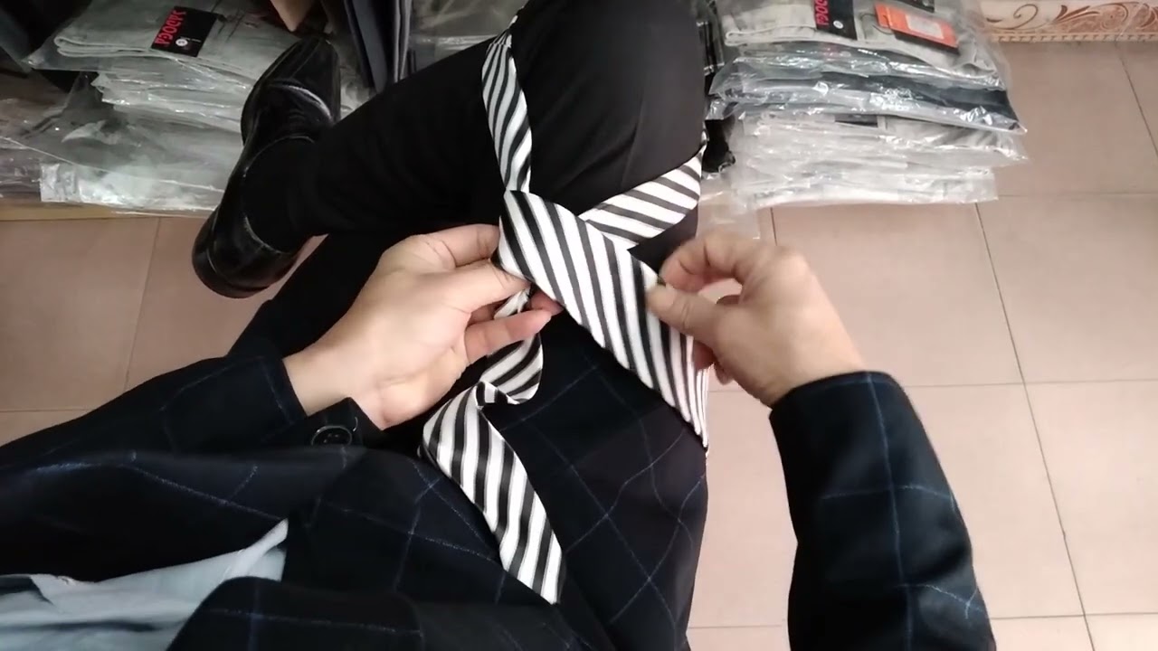 Cách thắt cà vạt cực dễ ,đẹp ,xem xong ai cũng làm được