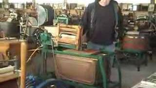 Washing Machine Museum - mechanisms, simple machines - levers, pulleys, gears