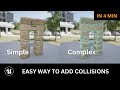 How to Make Custom Collisions on Imported Models in Unreal Engine 5