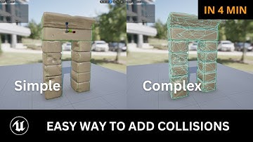 How to Make Custom Collisions on Imported Models in Unreal Engine 5