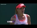 Vesnina vs Radwanska Highlights - 3-23