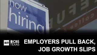 Details U.S. job growth slips as employers pull back amid rising economic pressures Update