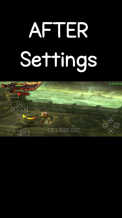 Best Settings PPSSPP God of war
