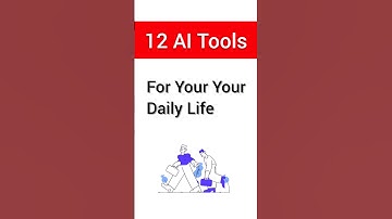 12 AI Tools You Can Use Your Daily Life #shorts #technology #ai