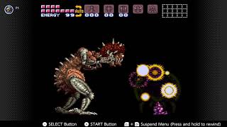 Super Metroid - vs. Mother Brain + Ending - Nintendo Switch Online