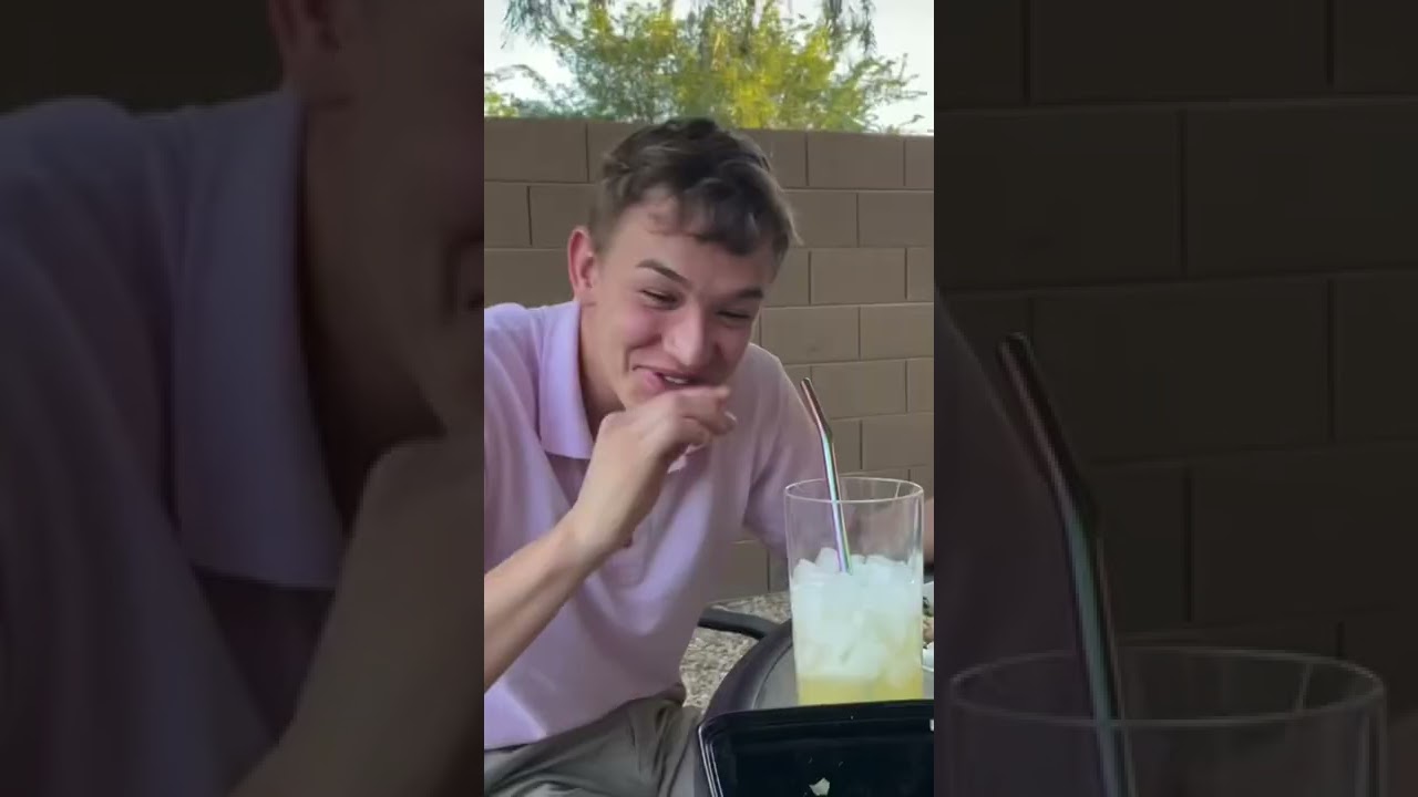 Telling my boyfriend I gave him a vegan burger😂