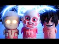 Chibi Titans Excited for Attack On Titan