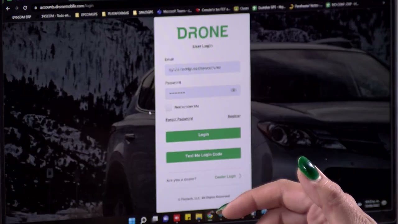 ¿Cómo dar de alta una unidad en DroneMobile?
