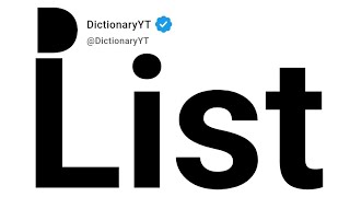 List Synonyms | Thesaurus | Similar Words 