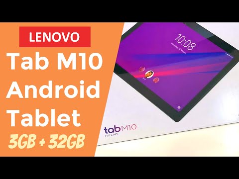 Lenovo Tab M10 Full HD Android Tablet 3GB+32GB Unbox and Setup