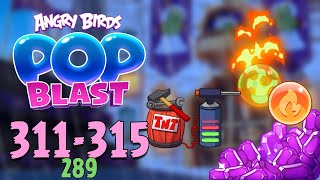 Angry Birds Pop Blast Gameplay Pt 64: Levels 311-315 - Mechanic Pig leveled up! screenshot 5