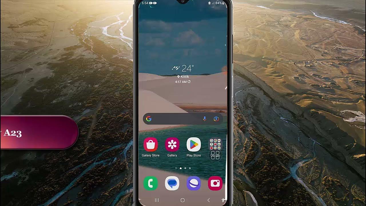 Samsung Galaxy A23 : How to turn on or off Data roaming Mobile Network