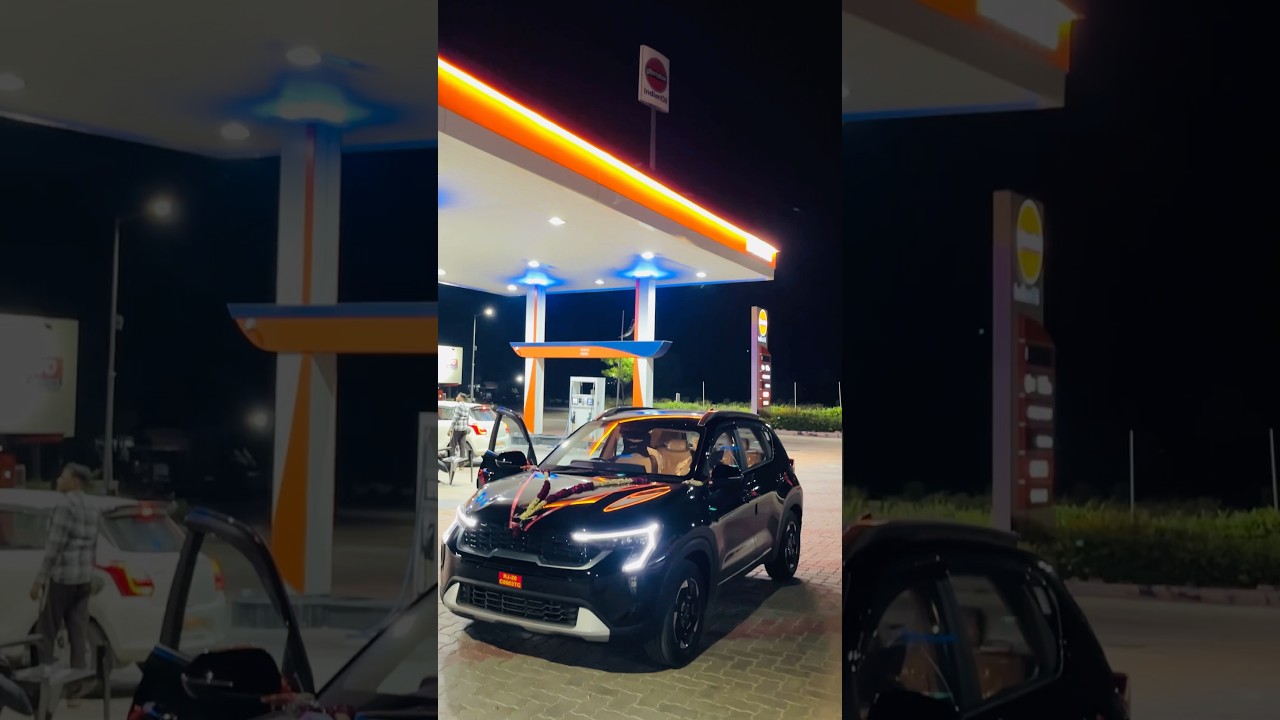 NEW KIA SONET 2026 MODEL 😍#ytshorts #kiasonet #indianoil #petrolpump