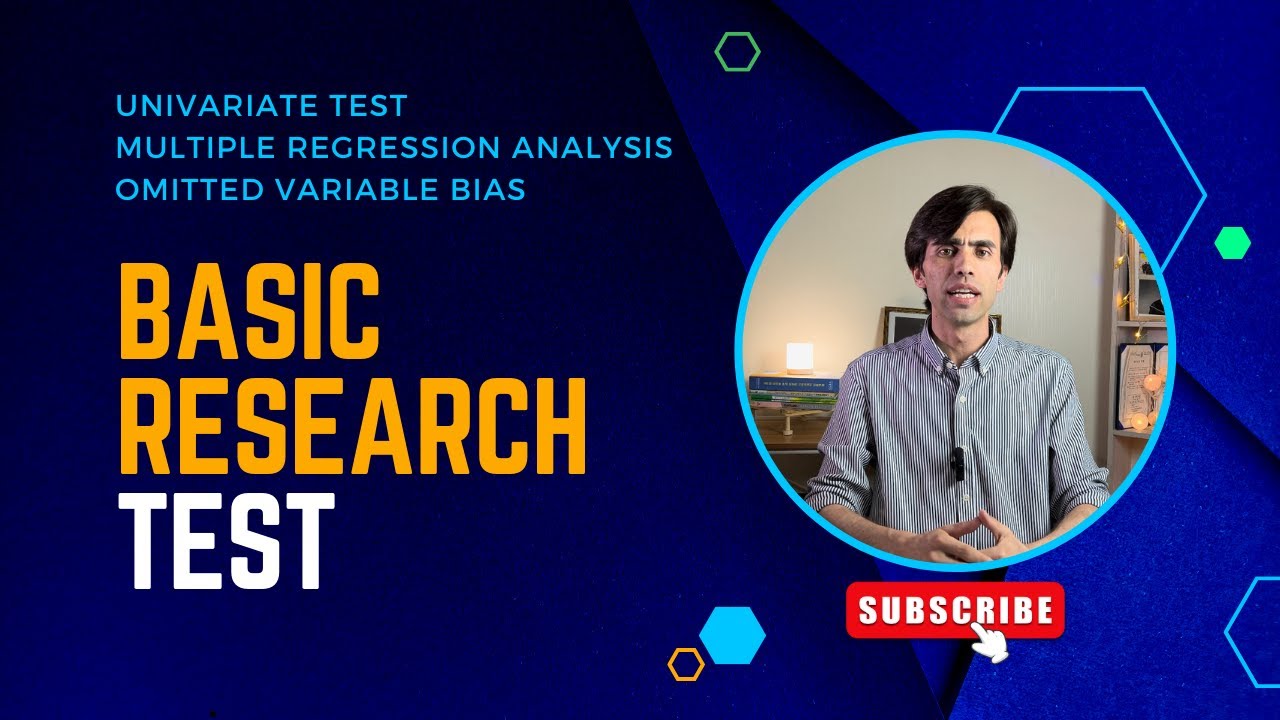 02. Basic Research Test in Labor Economics: Univariate Test, MRA and ...