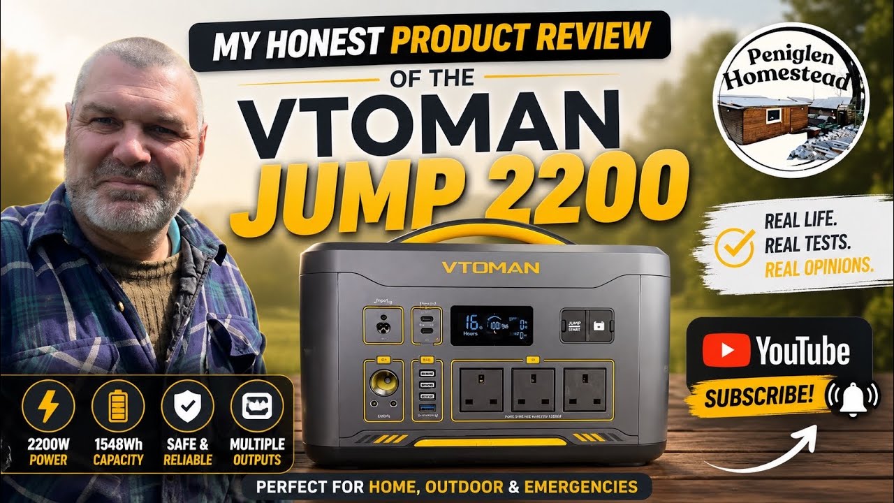 The VTOMAN Jump 2200 Portable Power Station My Honest Review