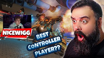 Apex NOOB reacts to NICEWIGG!! | BEST CONTROLLER PLAYER EVER?? | OrvieWoah Reacts