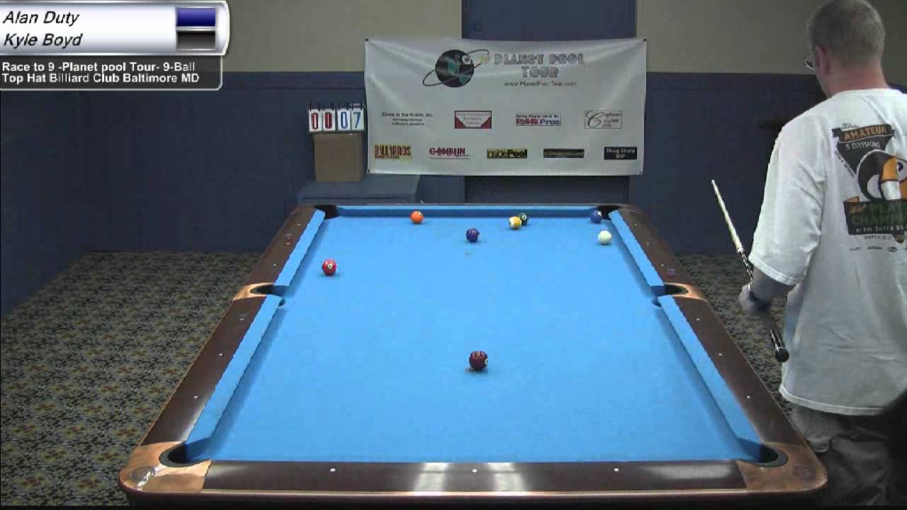 Alan Duty vs Kyle Boyd at Top Hat Cue Club YouTube
