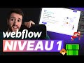 Formation webflow  crer une landing page de niveau 1 tuto en franais