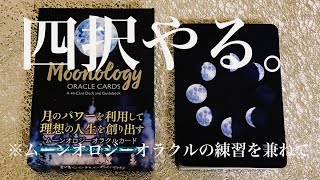 【四択になりました】雑談多めの占い動画モドキ【ムーンオロジーオラクル初参戦】