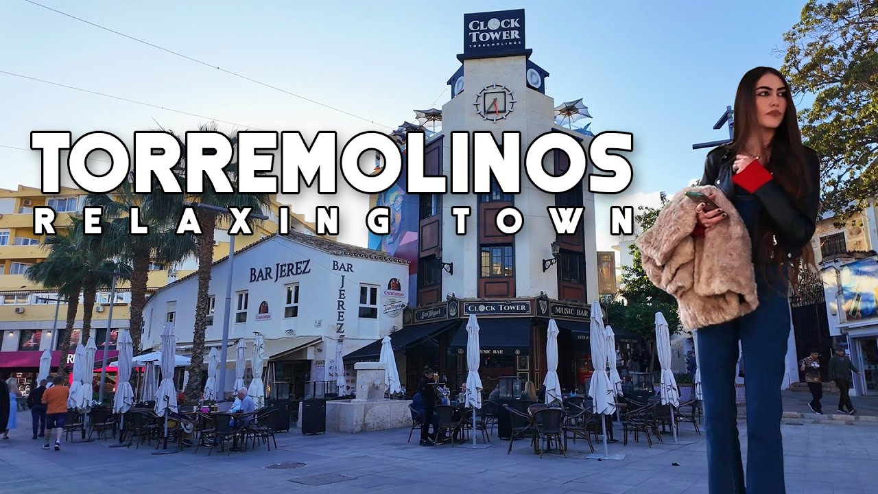 Torremolinos Spain Relaxing Town February 2024 Town Update Costa del Sol | Málaga [4K]