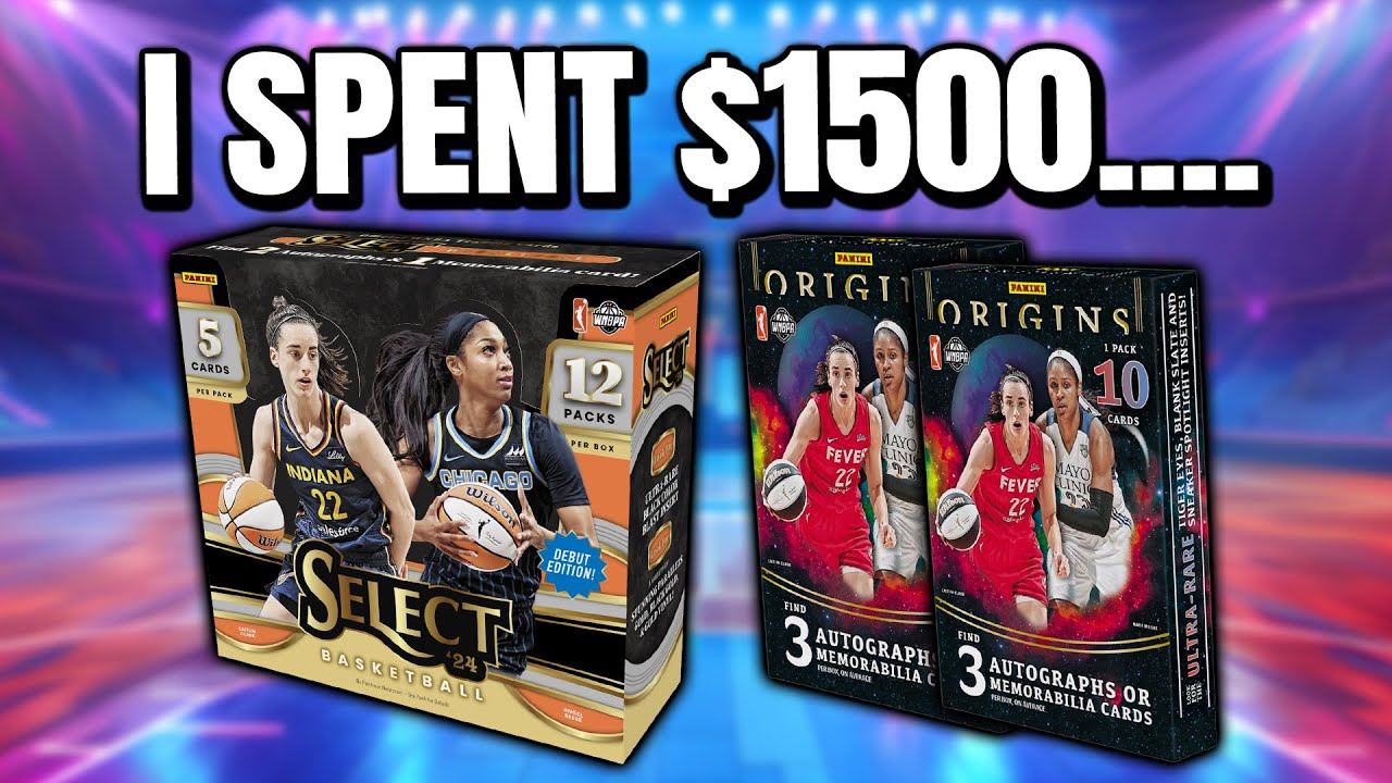 I SPENT $1500 ON SELECT & ORIGINS WNBA....