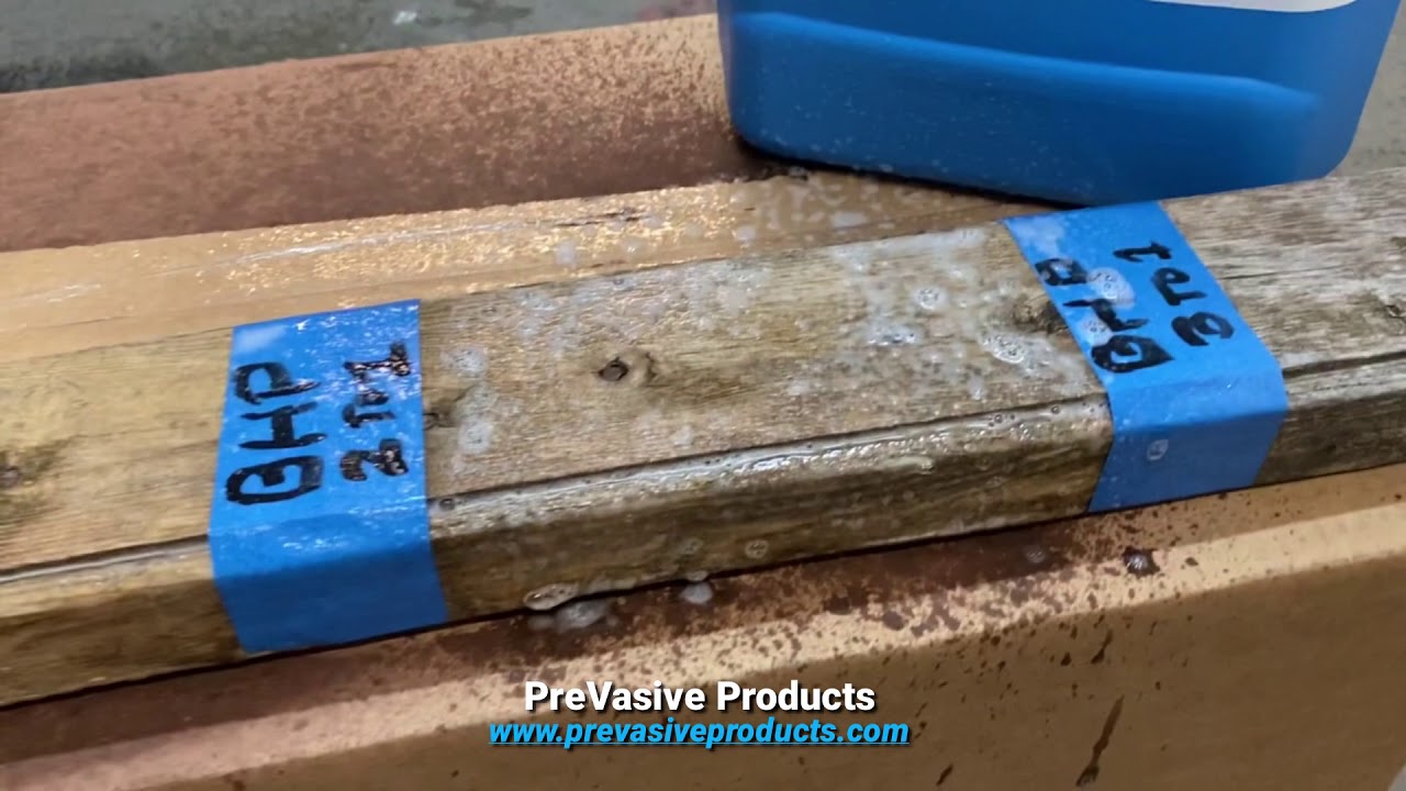 PreVasive BHP SUPERMAX Mold, Algae & Mildew Stain Remover Demo - YouTube
