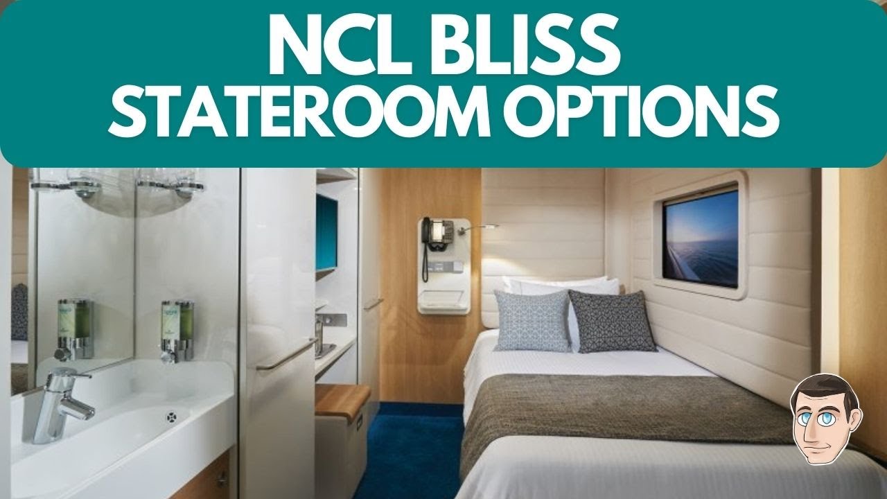 NCL Bliss All Of Your Stateroom Options YouTube NCL Bliss All Of Your Stateroom Options YouTube