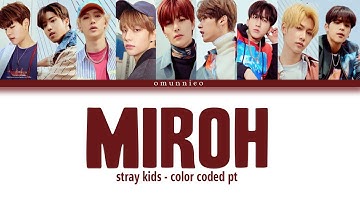 Stray Kids - MIROH - Color Coded Lyrics [Rom/Eng/PT]