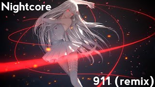 Nightcore - 911 (remix)