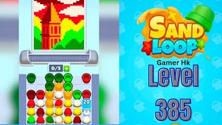 Sand loop level 385 Hard level Walkthrough Solution 