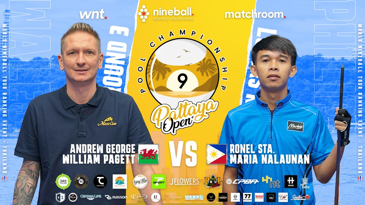 Andrew George William Pagett (Wales) vs Ronel Sta. Maria Nalaunan (Philippines)