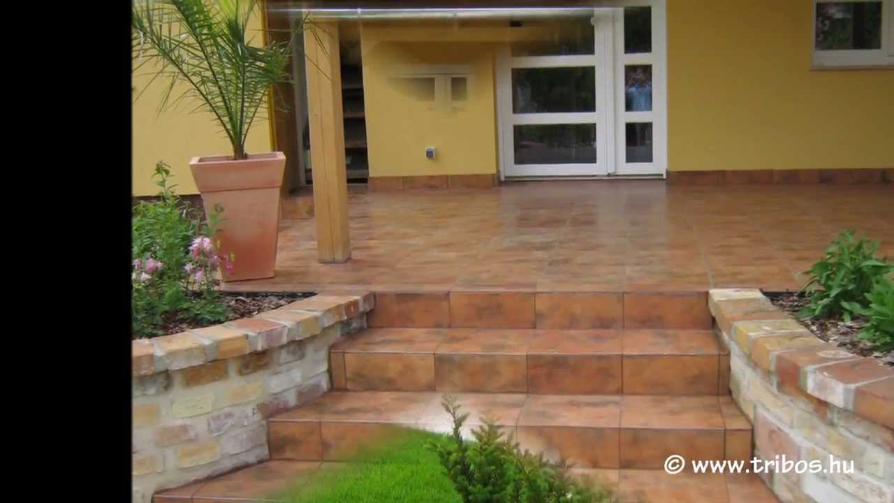 LakásfelújÃtás terasz kialakÃtása terasz burkolása youtube