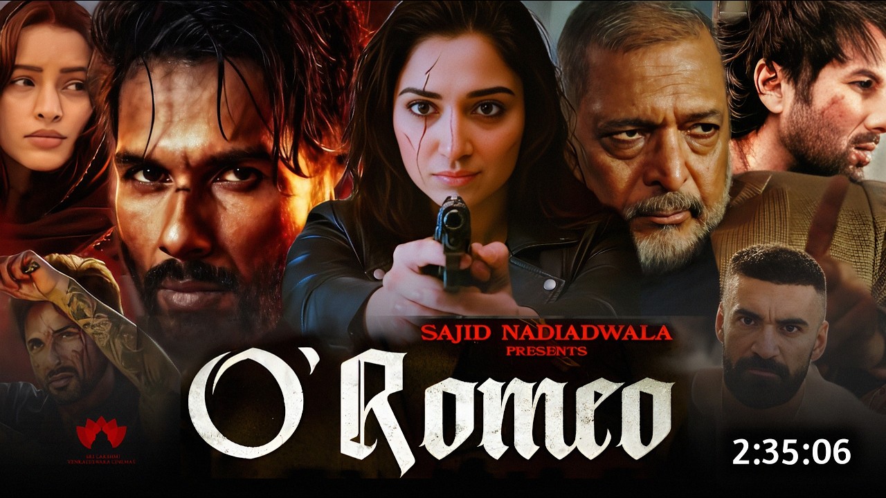 O Romeo Full Movie Hindi Dubbed 2026 Review | Shahid Kapoor | Tamanna Bhatia | T D | South Movie