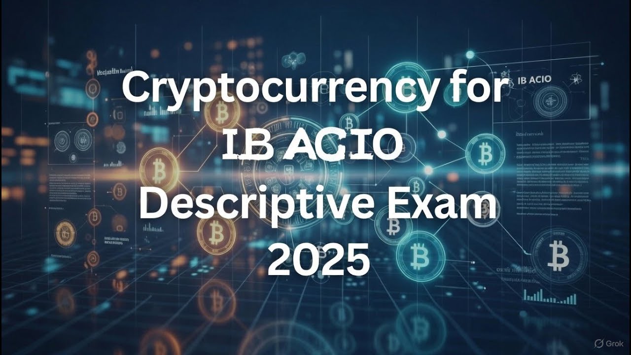 🔥 IB ACIO 2025 Descriptive: Cryptocurrency Topic – Full Marks Guaranteed | Model + Strategy