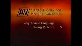 WIN Television Ident & /AV/15+ Classification (2000)