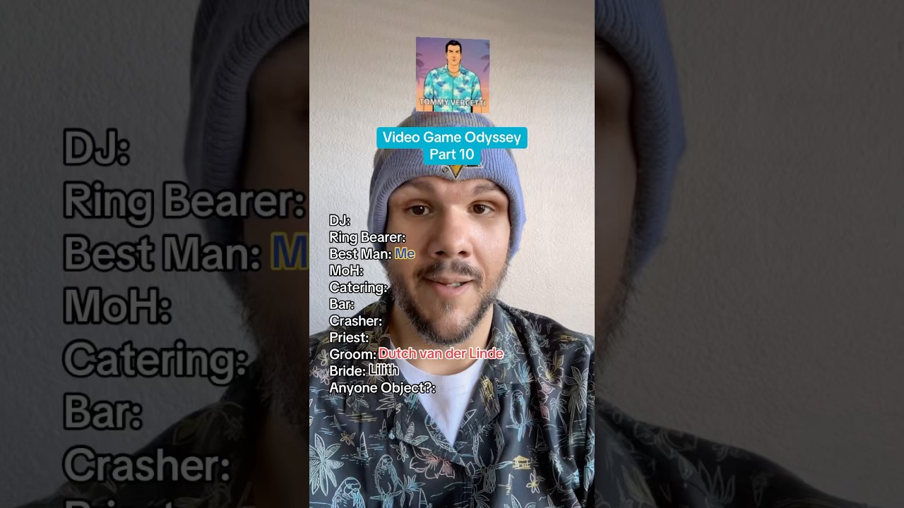 Video Game Odyssey: Dutch & Lilith’s Wedding