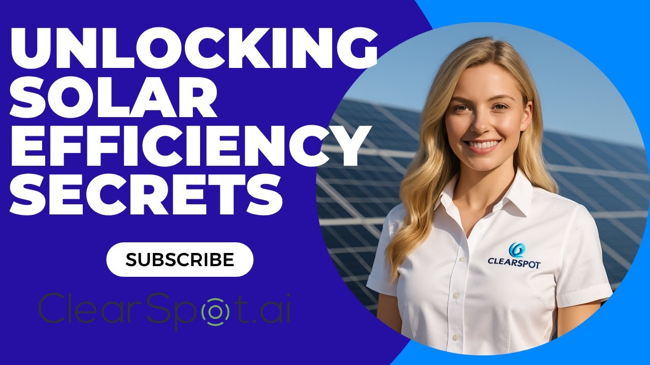 Unlocking Solar Efficiency Secrets!