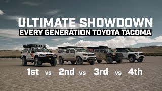 3rd 2nd & 1st Gen Tacoma owners test drive 4th Gen Tacoma and give first impressions.