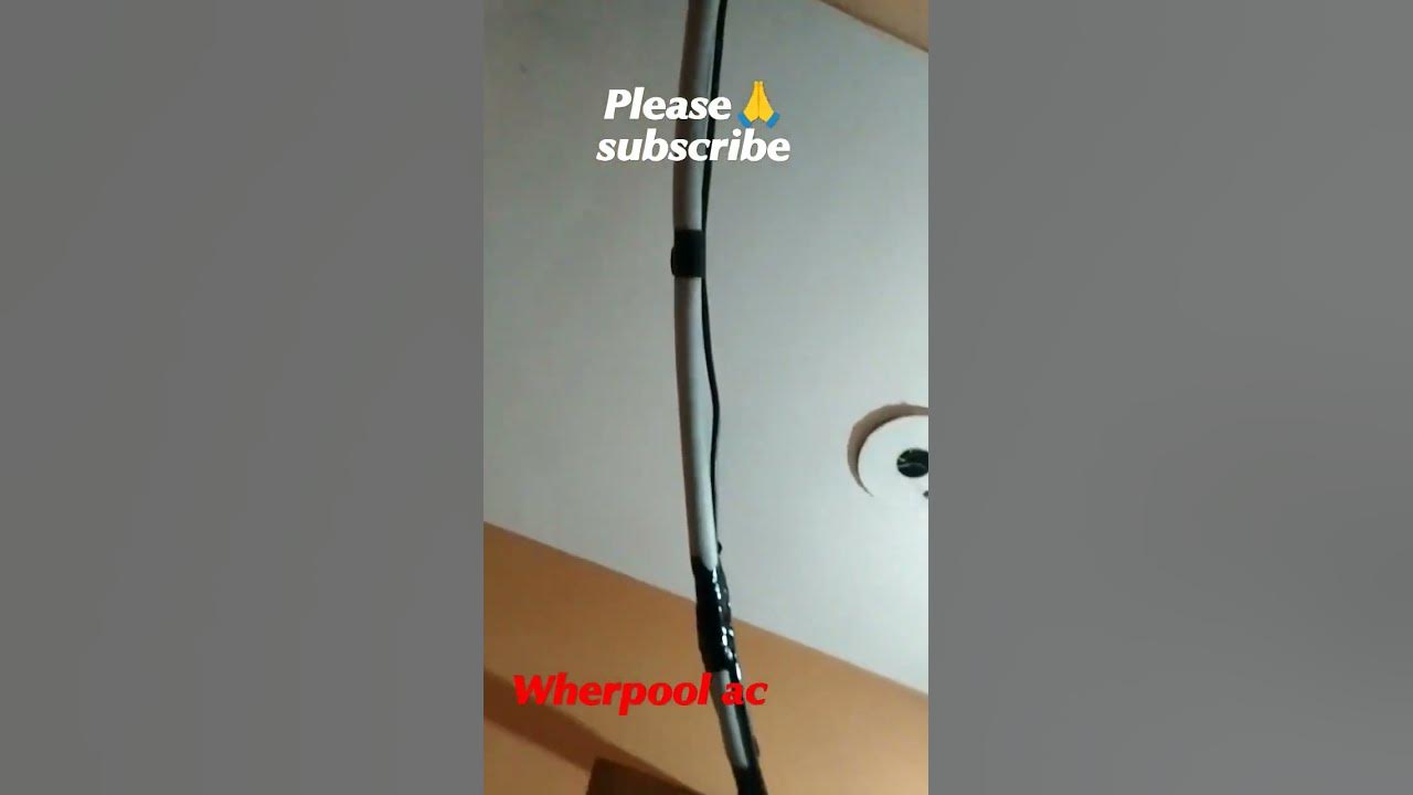 whirlpool ac installation whirlpools ac whirpool YouTube
