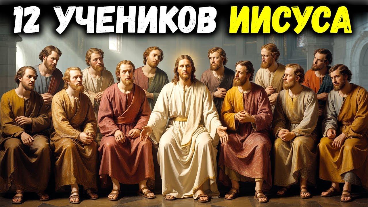 История каждого из 12 учеников Иисуса