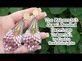 The Maharaja's Jewel Beaded Earrings Tutorial