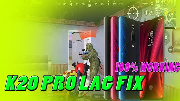 K20 PRO LAG FIX | THIS SETTING WAS SLOWING YOUR GAME